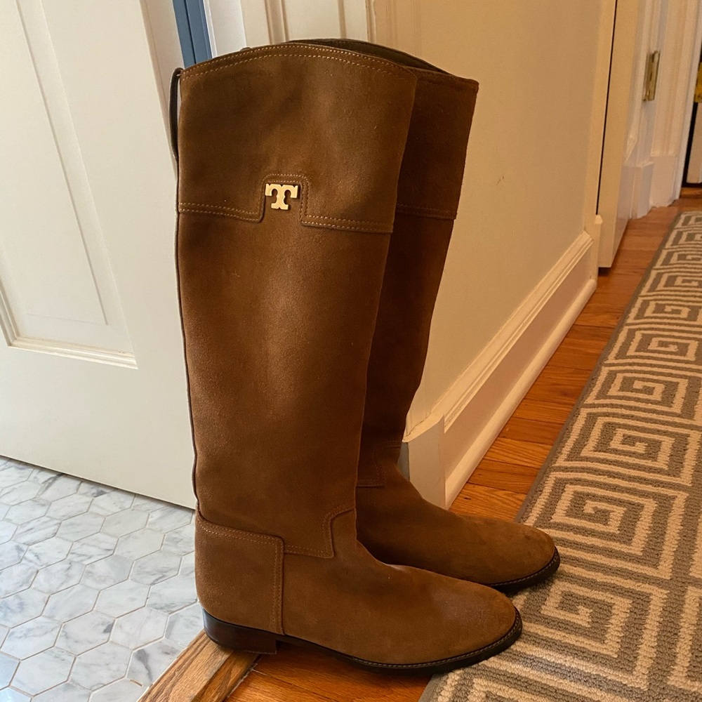 Tory Burch Knee High Riding Boots